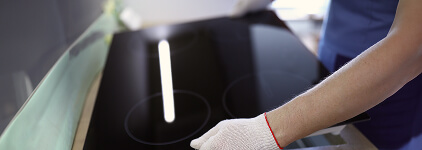 Замена стекла варочной поверхности